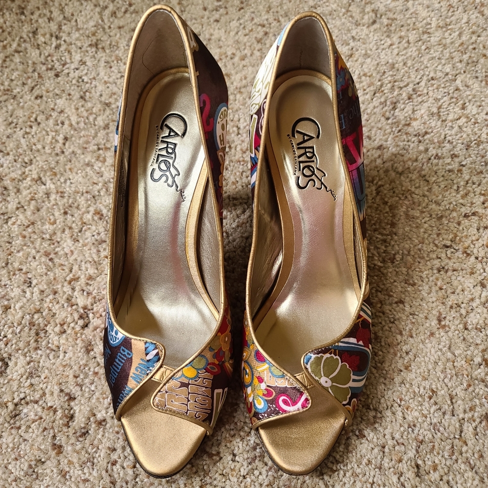 Carlos Santana Size 8 Womens Shoes Heels